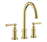 Axor Montreux mitigeur de lavabo sur pied laiton/brun antique 16514950