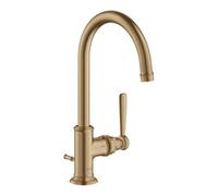 Hansgrohe hansgrohe Axor Montreux Mitigeur lavabo mono 210 A 175 mm, tirette, bronze brossé Quantité:1