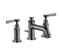Hansgrohe hansgrohe Axor Montreux Robinet lavabo 3 trous 143 mm, avec tirette, bleu poli Quantité:1