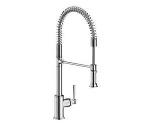 Hansgrohe hansgrohe Axor Montreux SemiPr SPT 210, zone pivotante 360°, nickel brossé Quantité:1