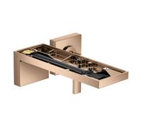 Hansgrohe hansgrohe Axor MyEdition Set complet Mitigeur lavabo encastré, A 221 mm, sans plaque, poli or rose Quantité:1