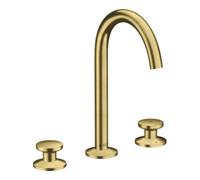 Hansgrohe hansgrohe Axor One 3 trous Mitigeur lavabo Sel. 170 A 140 mm, brosse, vidage push-open Quantité:1