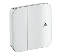 Hansgrohe hansgrohe Axor One Kit de montage fini mitigeur encastré, 1 voie, aspect acier inoxydable Quantité:1