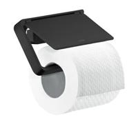 Hansgrohe Porte-papier Axor Universal 42836670 métal avec couvercle noir mat