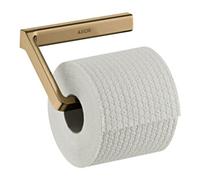 Hansgrohe AXOR Porte-rouleau de papier 42846140 sans couvercle montage mural bronze brossé