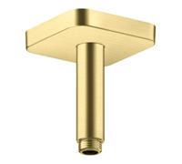 Hansgrohe hansgrohe Axor Raccord plafond softsquare 100 mm, laiton brossé, carré Quantité:1