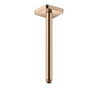 Hansgrohe hansgrohe Axor Raccord plafond softsquare 300 mm, or rouge poli, carré Quantité:1
