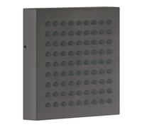 hansgrohe AXOR ShowerComposition douche dépaule 110/110, 1jet, 12596340, Couleur: Chrome noir brossé