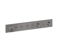 Hansgrohe hansgrohe Axor Select Set de montage complet mitigeur thermostatique encastré, 4 sorties, brossé bleu vc Quantité:1