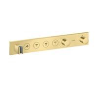 Hansgrohe hansgrohe Axor Select set de montage complet mitigeur thermostatique encastré, 4 sorties, laiton brossé Quantité:1