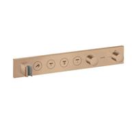 Hansgrohe hansgrohe Axor Select Set de montage complet Thermostat encastré, 4 sorties, or brossé Quantité:1