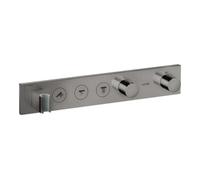 Hansgrohe hansgrohe Axor Select Set de montage fini Thermostat encastré, 3 sorties, bleu poli Quantité:1