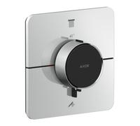 Hansgrohe hansgrohe Axor ShowerSelect ID Mitigeur thermostatique encastré, 2 sorties, softsquare, chrome Quantité:1