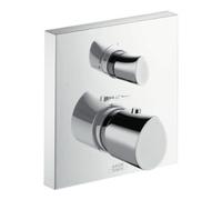 Hansgrohe hansgrohe Axor Starck Organic Thermostat encastré avec vanne d'arrêt, chrome Quantité:1