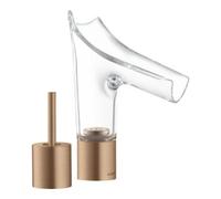 Hansgrohe hansgrohe Axor Starck V 110 Mitigeur lavabo 2 trous avec vidage, or rouge brossé Quantité:1