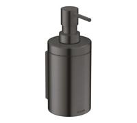 Hansgrohe hansgrohe Axor Uni. Distributeur de lotion circulaire d 76x182 mm, mural, chrome brossé bleu Quantité:1