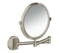 Hansgrohe hansgrohe Axor Uni. Miroir de rasage circulaire, montage mural, nickel brossé Quantité:1