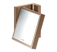 Hansgrohe hansgrohe Axor Uni. Miroir de rasage rectangulaire inclinable, montage mural, or rouge poli Quantité:1