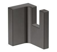 Hansgrohe hansgrohe Axor Uni Porte-serviettes rectangulaire mural, chrome noir brossé Quantité:1