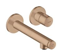 Hansgrohe hansgrohe Axor Uno Select Set complet Mitigeur lavabo encastré, bec 158 mm, or brossé Quantité:1