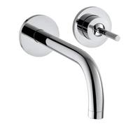 Hansgrohe hansgrohe Axor Uno Set de montage complet Mitigeur lavabo encastré, poignée pic, rosé, A 225 mm, chrome Quantité:1