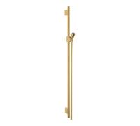 hansgrohe Axor Uno barre de douche 27989250 900mm, avec flexible de douche 1600mm, optique or brossé