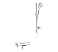 hansgrohe Ecostat Select 27038000 E 120 Combi, chromé , DN 15, barre 65cm, thermostat