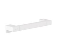 Hansgrohe hansgrohe Barre de maintien AddStoris L 348 mm, fixation murale, métal, blanc mat Quantité:1