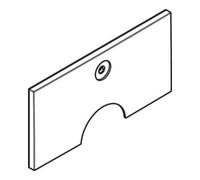 Hansgrohe hansgrohe Bouton-poussoir supérieur ShowerSelect Comf.E Thermostat encastré 1V/2V chrome Quantité:1