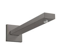 Hansgrohe hansgrohe Bras orientable Rainfinity 390 mm, carré, chrome noir brossé Quantité:1