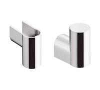 Hansgrohe hansgrohe Cache d 25 mm, 2 pcs, chromé, pour barre de douche Uni. D Quantité:1