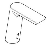 Hansgrohe hansgrohe Capuchon de robinet Metris S sans régulation de température chrome Quantité:1