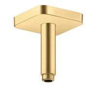 Hansgrohe hansgrohe Deckenanschluss softsquare Axor 100 mm, optique or brossé, carré Quantité:1