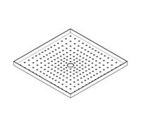 Hansgrohe hansgrohe Disque de jet pour douche de tête 300 mat noir mat Quantité:1