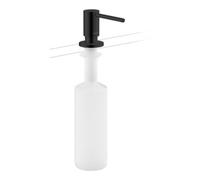 Axor Uno - Distributeur de détergent, 500 ml, noir mat 42818670