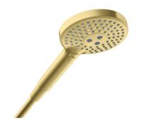 Hansgrohe hansgrohe Douchette Axor écoulement interne, 120 mm, 3 jets, brossé noir Quantité:1