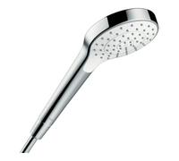 Hansgrohe hansgrohe Douchette Croma S EcoSmart 1 jet, 9 l/min, blanc/chrome Quantité:1
