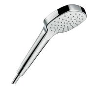 Hansgrohe hansgrohe Douchette Croma Sel. E EcoSm. + 7 l/min, 1 jet, blanc/chrome Quantité:1