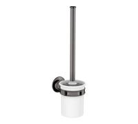 Hansgrohe hansgrohe Ensemble brosse WC Axor Montreux Verre mat, Ha Me, Wd, bleu poli vc Quantité:1
