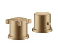 Hansgrohe hansgrohe Ensemble complet Axor Citterio E 2-L-BW-Rand Mitigeur, thermostat, bronze brossé Quantité:1