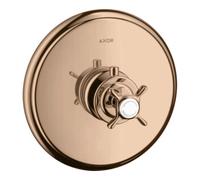 Hansgrohe hansgrohe Ensemble complet Axor Montreux HF UP-THM, avec poignée croix, or rouge poli Quantité:1