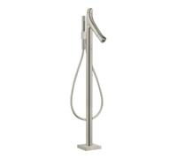 Hansgrohe hansgrohe Ensemble complet Axor Starck Organic Mitigeur thermostatique baignoire, A 175 mm, sol, aspect inox Quantité:1