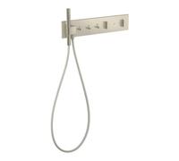 Hansgrohe hansgrohe Ensemble complet ShowerComposition UP-THM, 3 utilisateurs, nickel brossé Quantité:1