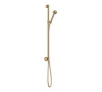 Hansgrohe hansgrohe Ensemble de douche Axor One EcoSmart avec raccord mural, 75 mm, 1 an, bronze brossé Quantité:1