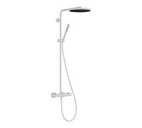 Hansgrohe hansgrohe Ensemble de douche Pulsify S Puro avec thermostat, 2 jets, 8 l/min, blanc mat Quantité:1