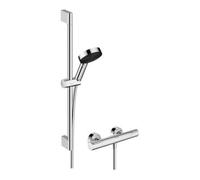 Hansgrohe hansgrohe Ensemble de douche Pulsify Select S 669mm barre + douchette, 3 jets, chrome Quantité:1