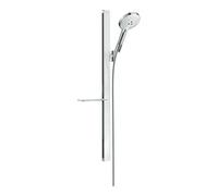 Hansgrohe hansgrohe Ensemble de douche Raindance Select S 945 mm Barre de douche, blanc/chrome, 3 jets Quantité:1
