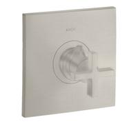 Hansgrohe hansgrohe Ensemble prêt à poser Axor Citterio HF UP-THM, avec poignée croix, aspect acier inoxydable Quantité:1