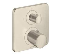 Hansgrohe hansgrohe Ensemble prêt à poser Axor Citterio M UP-THM, avec robinetterie et inverseur, nickel brossé Quantité:1