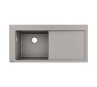 Hansgrohe hansgrohe Évier encastré 450 S5110-F450 1030x490mm, 1 bac gauche, égouttoir droit, bg Quantité:1